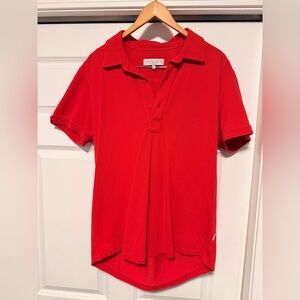 Red Orlebar Brown Polo
